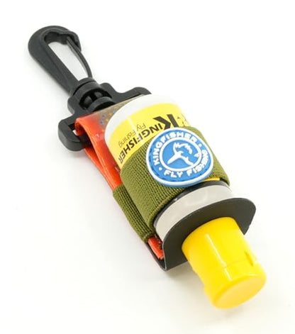 Loon Outdoors Aquel Dry Fly Floatant with Kingfisher Floatant Holder - color: Brook Trout