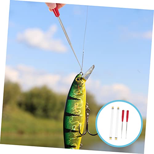 2pcs Stainless Steel Blind Decoupler Lure Retriever Fishhook Remover Tool Ice Fishing Easy to Use for Outdoor Fishing
