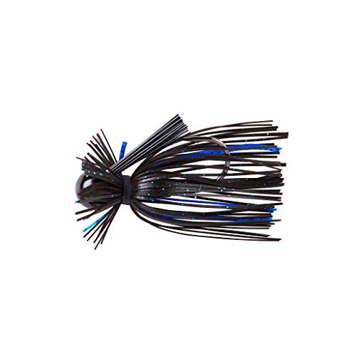 War Eagle Heavy Finesse Jig Bass Fishing Lure - color: Black Blue, size: 3/8 oz