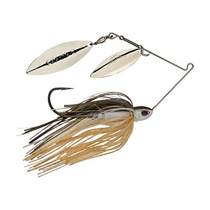 Berkley Power Blade Compact Fishing Spinnerbaits - color: Herring/Silver + Silver, size: 3/8 oz - Willow Willow
