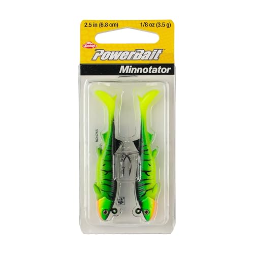 Berkley PowerBait Minnotator Fishing Soft Bait - color: Firetiger, size: 2.5 in - 1/8 oz