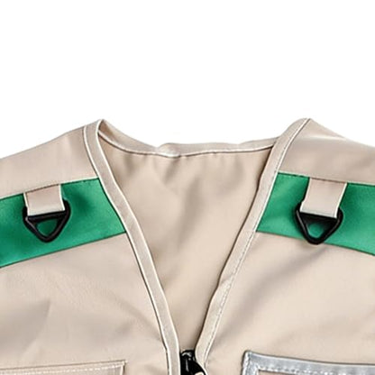 Kids Fishing Vest | with Pocket Washable Outfit,Kid Outdoor Safari Cargo Vest | for Youth Girls Boys Outdoor Camping Trekking Hiking Fishing Exploration Backyard