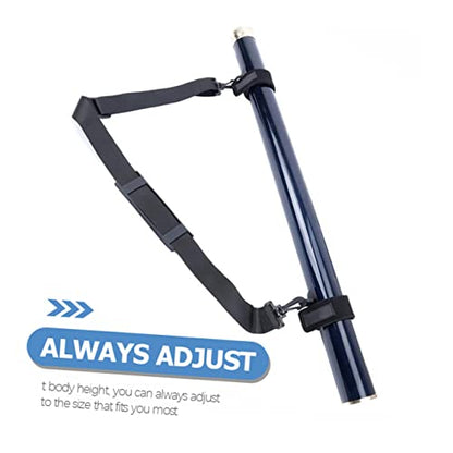 Adjustable Fishing Rod Holder Strap Lightweight Carrying Belt for of Fishing Poles Convenient Rod Fixing Band for All Anglers