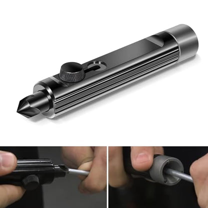 Camoo Brake Line Deburring Tool, Internal/External Tubing Deburring Tool, Rimming & Deburring Tool for 3/16" to 1/2" Tubing, Fit for Brake, Fuel, Transmission and Coolant Lines.