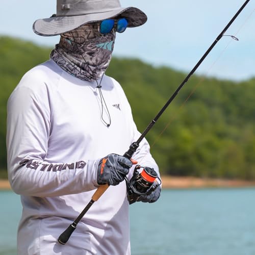 KastKing Spartacus II Plus Twin-Tip Spinning & Casting Rods, IM6 Graphite Blanks, Stainless Steel Frame with Zirconium Oxide Rings, 2-Piece Rods with Extra Tip Section, PTS, No-Slip Grip, Hook Keeper - size: 6'0"- MH- Fast (2 Pcs+ Extra Tip), style: Spin