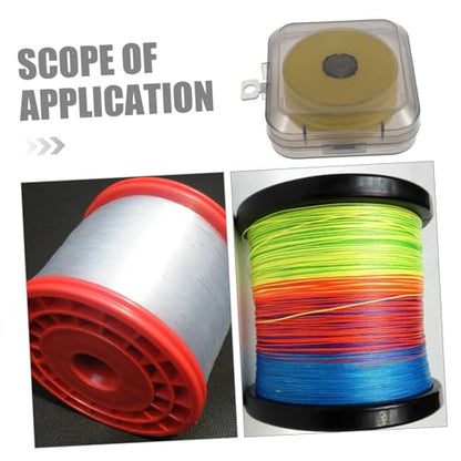 GANAZONO Fishing Line Organizer with Dual Spool Design Compact Storage for Fishing Line and Accessories Prevents and Damage