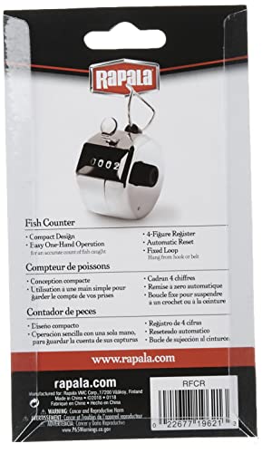 Rapala Fish Counter, Multicolor, One Size