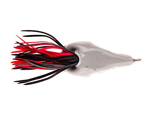Scum Frog Bassrat Topwater Bass Fishing Hollow Body Lure with Weedless Hooks