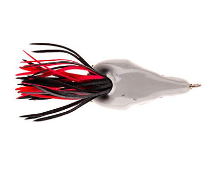 Scum Frog Bassrat Topwater Bass Fishing Hollow Body Lure with Weedless Hooks