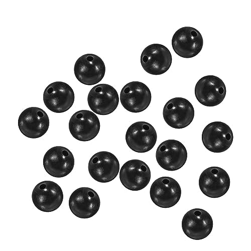 M METERXITY Glow Fishing Beads - Plastic Luminous Round Bait Egg Lure Rig Apply to Outdoor Tackle Tool - size: 7mm