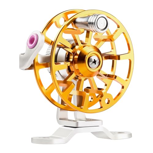 Fly Reel,53Mm/50G All Metal Fishing Reel with Upgraded Base,Fishing Tackle for Trout