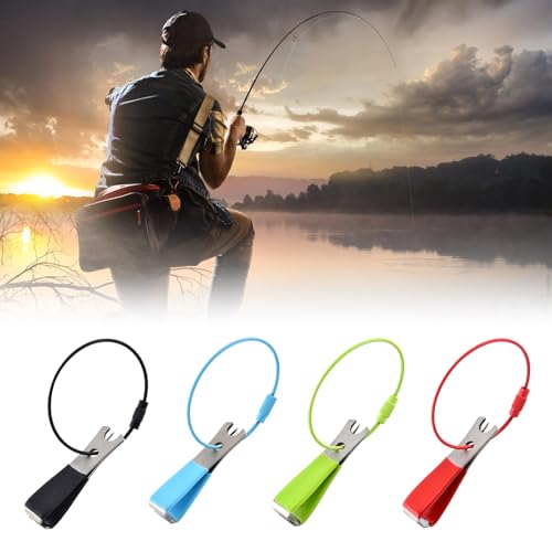 Fly Tying Fishing Line Cutter Scissors Stainless Construction Sliding Mechanism for Easy Carrying on Vests Bags Fishing Braided Line Scissors - color: Black