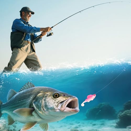 Soft Fishing Lures for Bass: Premium Pre-Rigged Jig Head Paddle Tail Swimbaits for Freshwater and Saltwater - color: 10pcs Weedless Hook