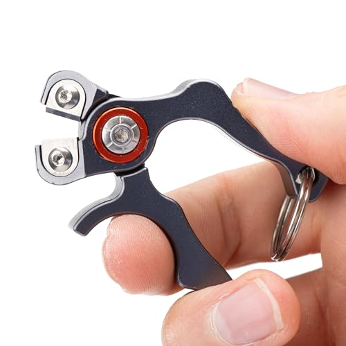 Core Series Line Snips, Aluminum Body, Tungsten Carbide Cutters, Saltwater Fishing Line Cutter
