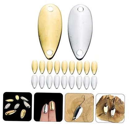 Totority Professional Salt Water Fishing Bait Creative Sinking Design Sequin Horse Mouth Single Hook Lure Set