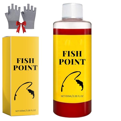Concentrated Fish Attractant Liquid, Red Worm Liquid Spray, Fast-Acting Red Worm Formula, Fish Attractant Spray 100ml Freshwater Fishing Bait Additive, Enhances Scent & Improves Bite Response - color: 1 Pc