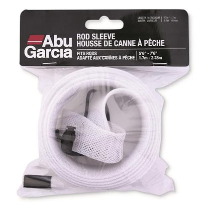 Abu Garcia® Premium Fishing Rod Sleeve, 67 in., Lightweight and Extremely Durable Woven Nylon PET Fishing Rod Cover, Reinforced Tip, Easy-Close Drawstring