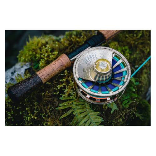 Redington Grande Fly Fishing Reel, Heavyweight Big Game Fly Reels, Freshwater and Saltwater, Super-Torque Drag System, Champagne, 9/10/11 - color: Champagne, size: 9/10/11