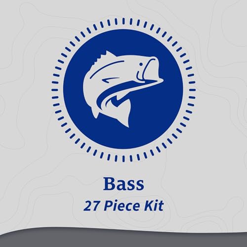 Shakespeare Catch More Fish Fishing Tackle Kit - color: Bass, style: New Model