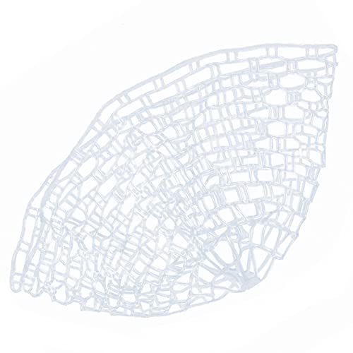 Outdoor Fly Fishing Landing Net, Clear Replacement Rubber Mesh Bag - size: Medium size 100CM