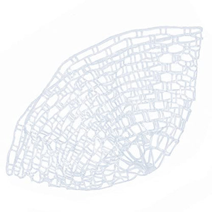 Outdoor Fly Fishing Landing Net, Clear Replacement Rubber Mesh Bag - size: Medium size 100CM