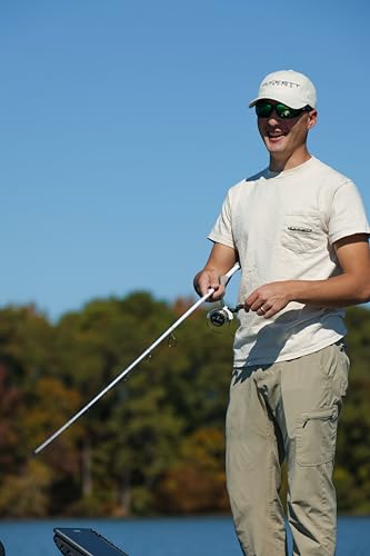 Duckett Fishing Ghost II Spinning & Casting Rods, Lightweight, Durable, and Ultra-Sensitive Performance Fishing Rod - size: 7'0" Medium Heavy Fast Spinning