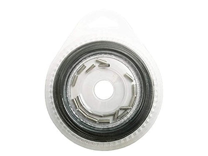10LB-200LB Fishing line Wire Leader Vinyl Coated Stainless Steel Trace Lures Leader Wire 10 Meter,with 20pcs Crimps Sleeves,Black & Silver Select - size: 50LB
