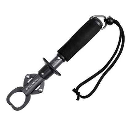 Aluminum Fish Hook Remover Removal Fishing Tools Tackle Squeeze-Out 6.7in Gray - color: Gun Metal