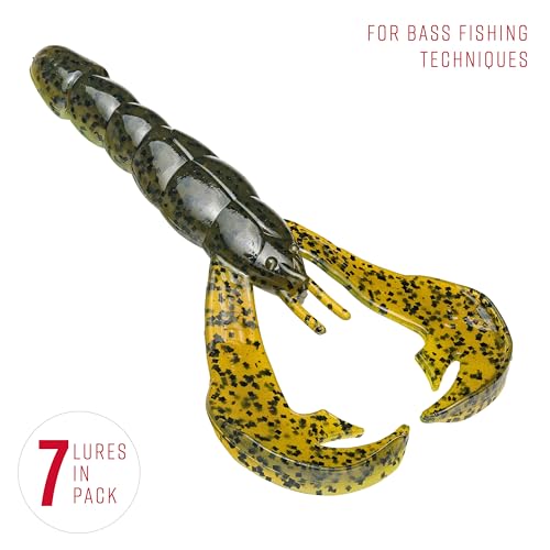 Strike King Rage Tail Craw - color: Summer Craw, size: 4 inch