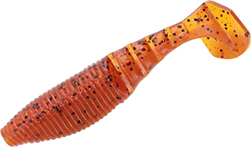 Yamamoto 4" Paddle Tail ZAKO - color: Fire Craw, size: One Size