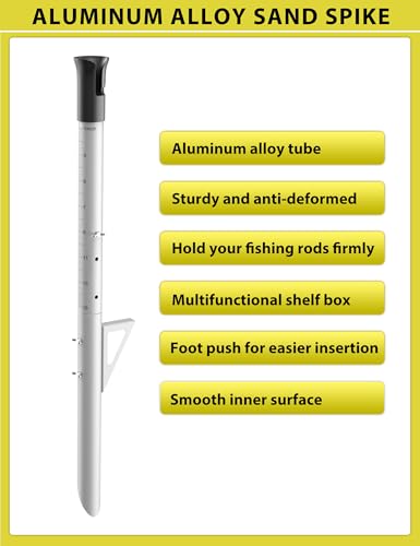 Sand Spikes for Surf Fishing