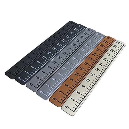 Fish Ruler for Boat 39 Inch EVA Foam Strong Adhesive Backing Stain Resistant Easy to Clean Fishing Measuring Tape Dark Gray White
