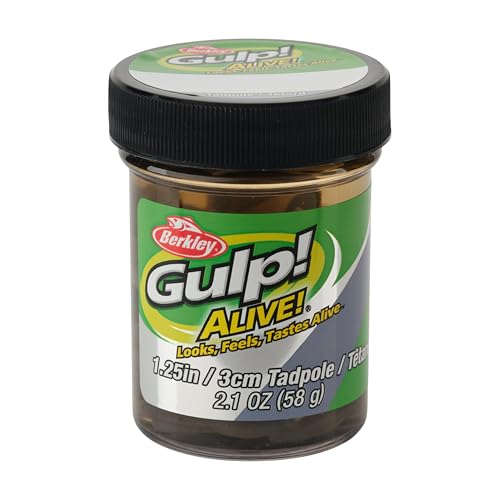 Berkley Gulp! Alive! Tadpole Fishing Soft Bait - color: Smog