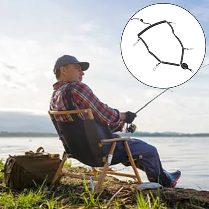 Tool Holder Lanyard Fly Fishing Accessories Multifunction Fly Fishing Lanyard Necklace with Clip and Retractor Tool Holder Neck Strap
