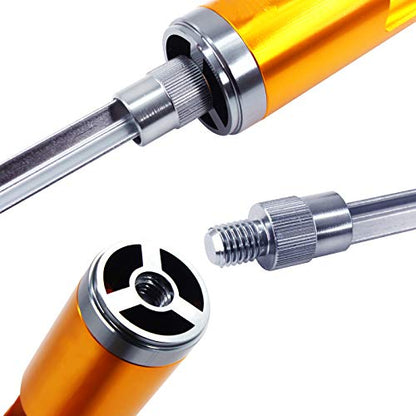 Fishing Rod Pole Holder Ground Support Stand – Universal Aluminium Alloy Fishing Rod Holder Detachable Pole Stand for Bank Shore Fishing
