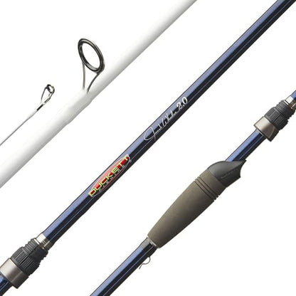 Duckett Fishing Jacob Wheeler Signature 2.0 Casting Rods, Spinning & Crankin' Rods, Pro Angler Designed, Extremely Lightweight & Balanced Sensi-Touch Multi-Modulus Blanks - size: 6'10" Medium Light Fast Spinning