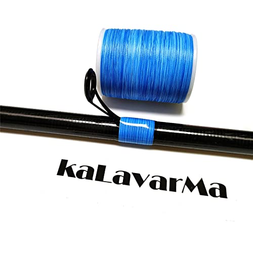 (8pcs*240yd) Kalavarma Rod Wrapping Thread for Fishing Rod Wrapping Thread Rod Building Repair - style: NCP 6+2 klm009