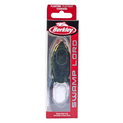 Berkley Swamp Lord Hollow Body Frog Fishing Bait - color: Bully, size: Standard