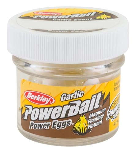 Power Clear Eggs Floating, Clear Green Purple-Pink/Garlic, 5 oz Small Jar- 1 - color: Clear Silver Chartreuse-Fl. White/Garlic
