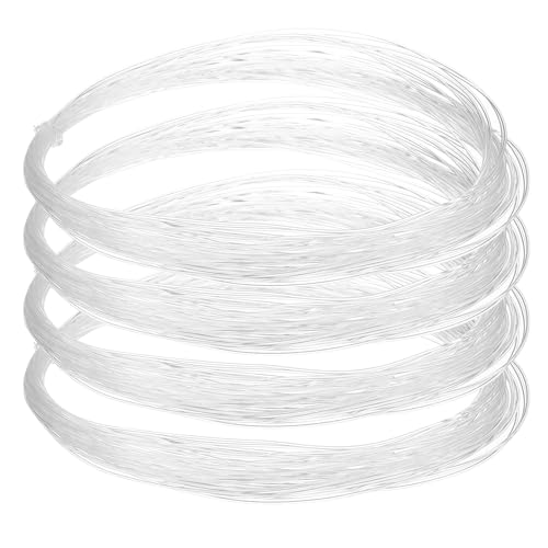uxcell Fishing Line Wire Nylon Fishing String Wire Monofilament Invisible Cord for Hanging Decorations Balloon Crafts Jewelry Beading Making - size: 236ft