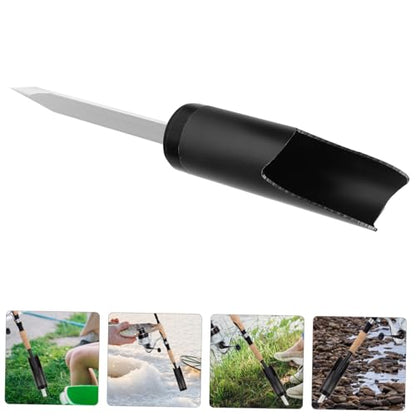 Portable Bank Fishing Rod Holder Spike Grounding Rod for Beach Surf Fishing Pole Support