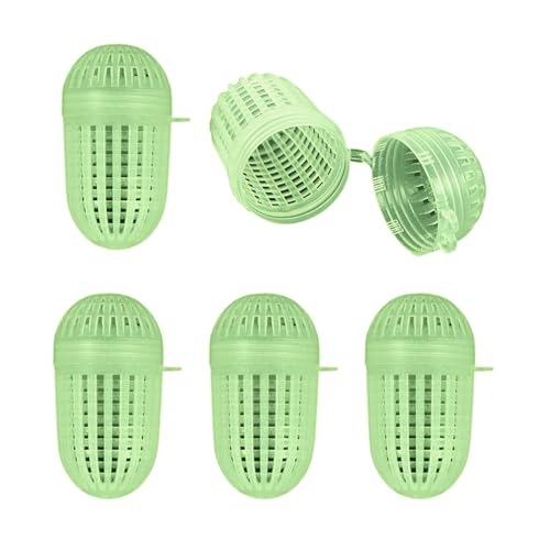 5Pcs Fishing Baits Cage Fish Baits Feeder Basket Holder Baits Bucket Swim Feeder Basket Fishing Tool Enduring