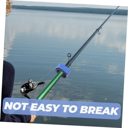 BESPORTBLE 5pcs Fishing Rod Strap Elastic Tackle Ties for Rods Soft and Band Lightweight and Practical Fishing Gear for Outdoor Use Prevents and Damage