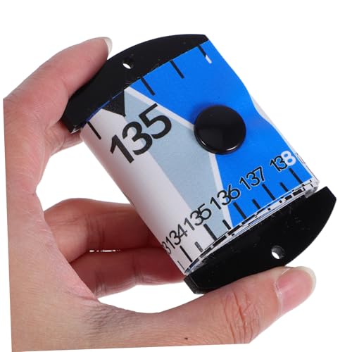 Yardwe Fish Measuring Board Adhesive Fish Ruler Tape for Boats Kayaks Outdoor Use Weatherproof Design Compact Portable Versatile Fishing Measurement Tool