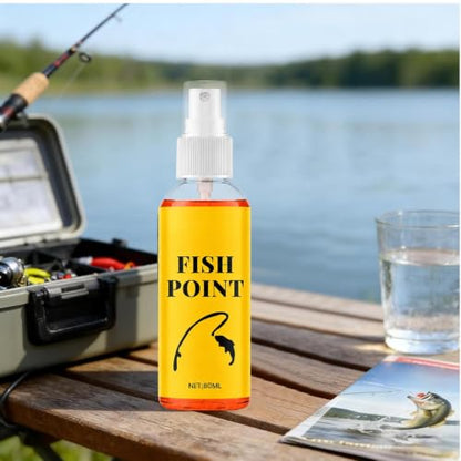Fish Attractant,80ml Bait Fish Point Liquid,Bait Attractant Scent | for Lake River Stream Shore Boat Outdoor Trip Bass Trout Angler Dad Husband Boyfriend Men