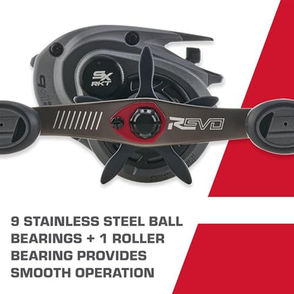 Abu Garcia Revo SX Rocket Low Profile Baitcast Fishing Reel - size: Right-Handed