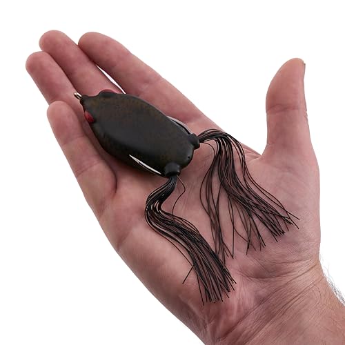 Berkley Swamp Lord Hollow Body Frog Fishing Bait - color: Green Pumpkin, size: Standard
