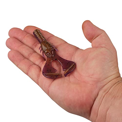 Berkley PowerBait Shape 108 Fishing Soft Bait - color: Peanut Butter and Jelly, size: 4"