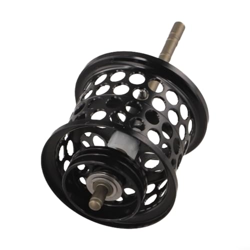 FABULETTA Spool for Casting Reel, Lightweight Aluminum Bobbin, Compatible with Tatula SV TW/SV-100, 4 Colors, Fishing Reel Parts Repair(black) - color: black