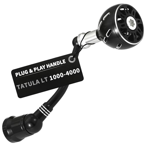 Power Handle Compatible for Daiwa Fuego LT, Ballistic LT, Tatula LT, Exceler LT 1000-4000 Spinning Reel Replacement Handle - size: For Tatula LT / Exceler LT 1000-4000, style: Elite